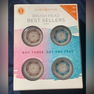 🆕 Clarisonic Brush Head Best Seller 4 pack